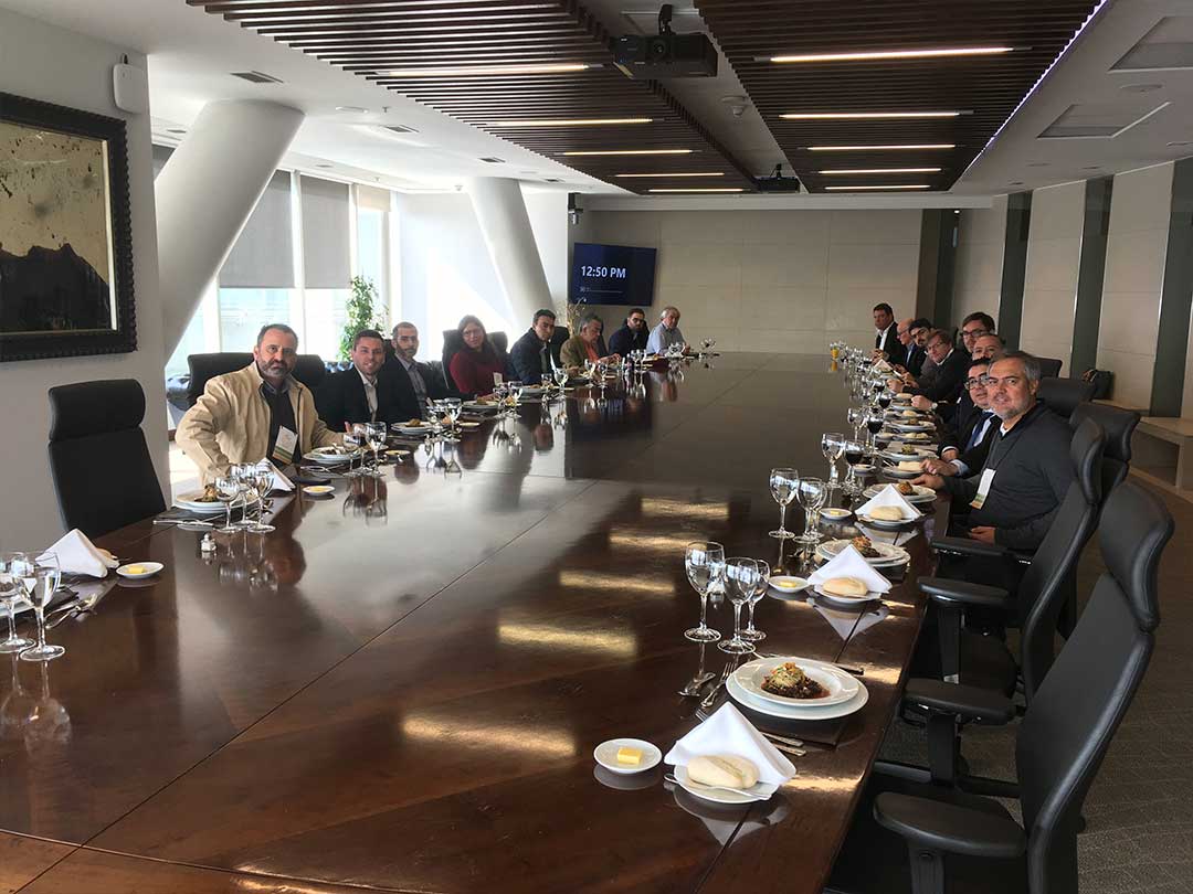 Almoço dos Aliados na sede de Carey