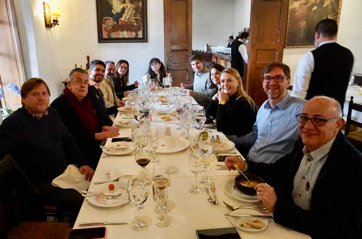 Almuerzo de los Aliados en la Viña Santa Rita