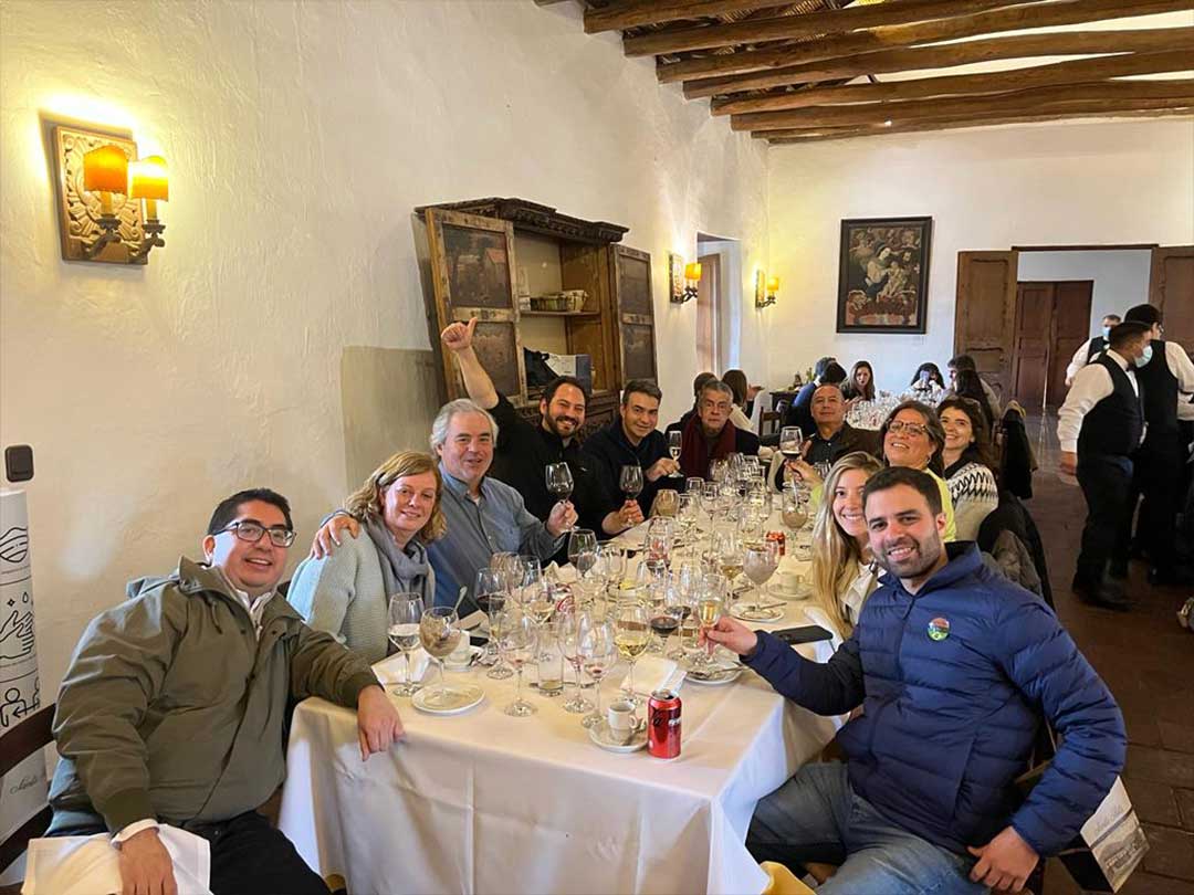 Almuerzo de los Aliados en la Viña Santa Rita