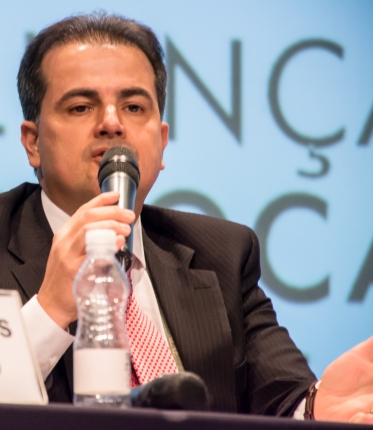 Ally Marcelo Brabo, from Alagoas, in the panel " Combating Corruption and Individual Guarantees"