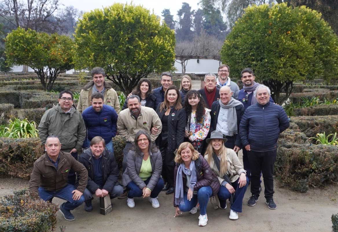 Allies at Santa Rita Winery, last in the series of events in Santiago de Chile