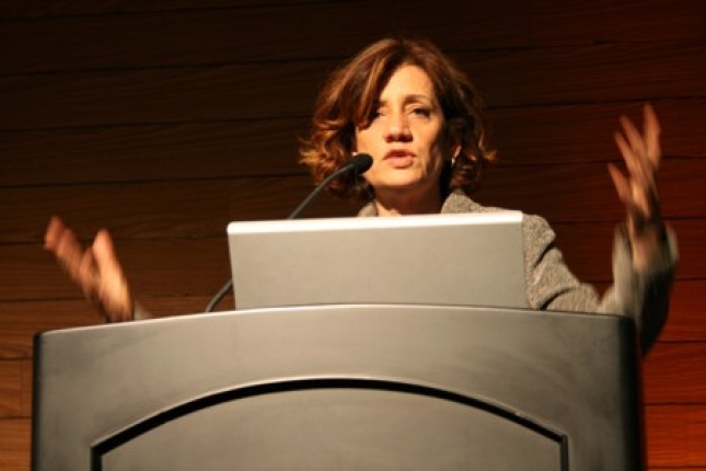 Economic journalist Miriam Leitao