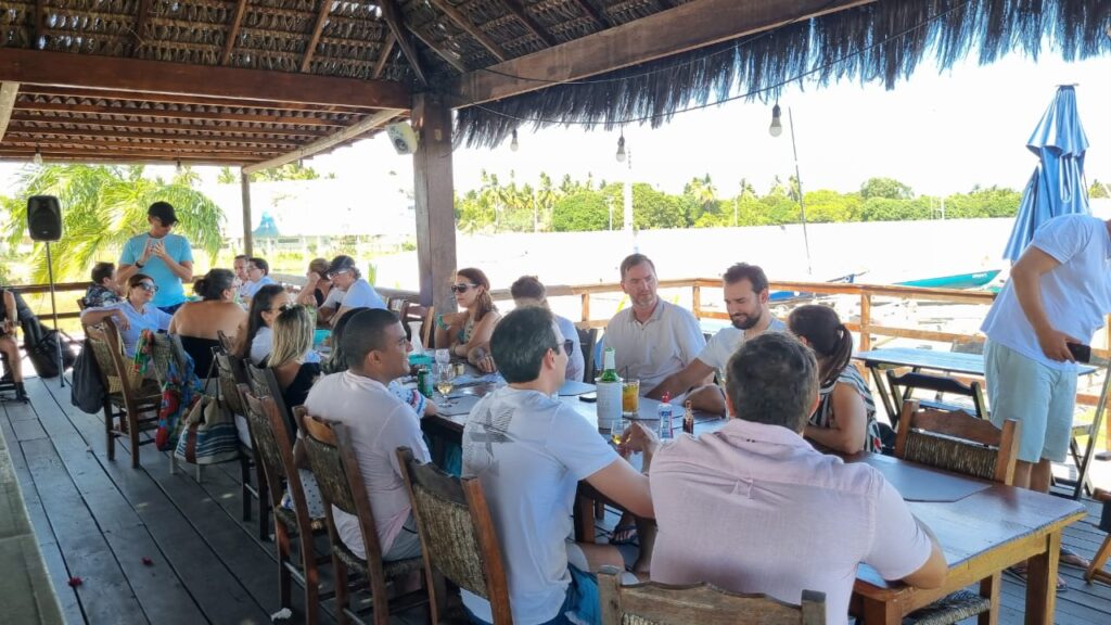 Almoço dos Aliados e clientes